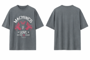 Drop Shoulder Graphic T-shirt for Men FNZM - 16