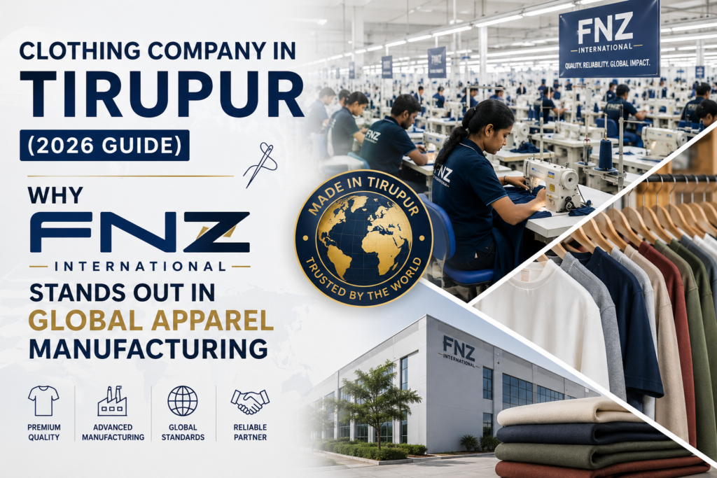 Clothing Company in Tirupur
