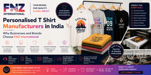 Personalised T Shirt Manufacturers in India